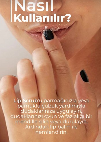 Dudak Peelingi Greyfurt Aromalı Pürüzsüz  Işiltılı Dudak Peeling - Görsel 2
