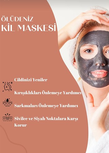 L'Yvette Collagen Ölüdeniz Kil Maskesi Yaşlanma Sıkılastırıcı - Görsel 3