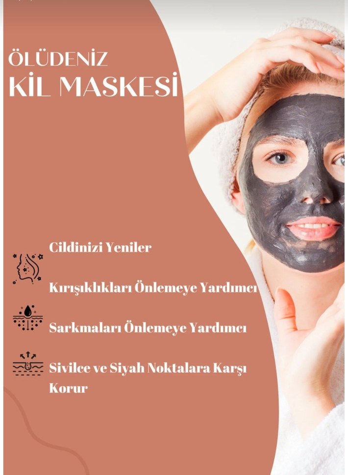 L'Yvette Collagen Ölüdeniz Kil Maskesi Yaşlanma Sıkılastırıcı - Görsel 3