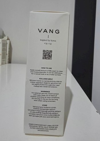 VANG BB Cream Light Beige SPF 30+ - Görsel 9
