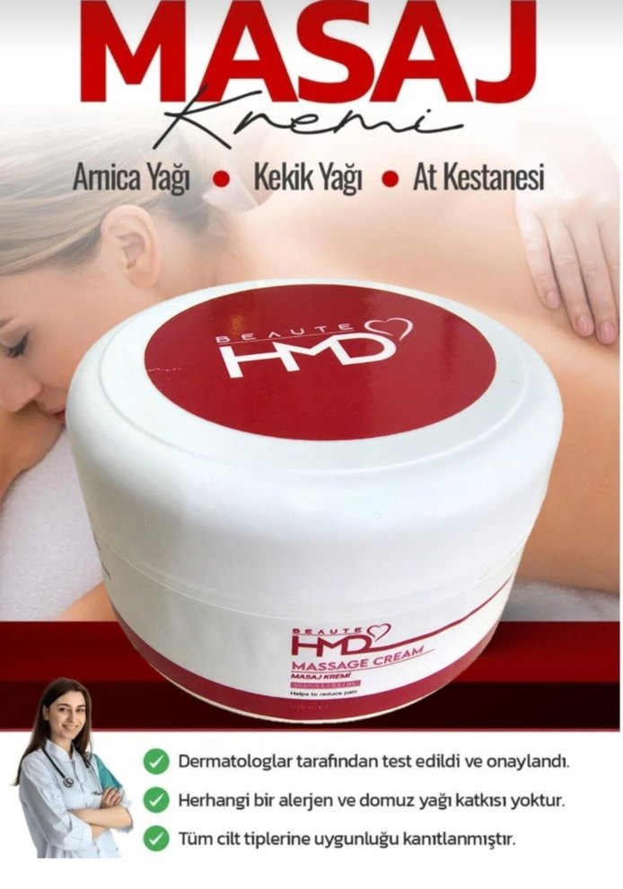 Arnica ve Kekik Yağlı Masaj Kremi 100ml - Görsel 4