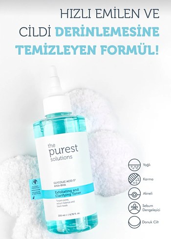 %5 Glikolik Asitli Eksfoliye Edici Toner - Görsel 2
