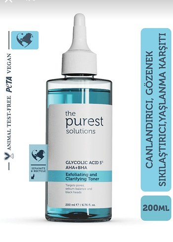 %5 Glikolik Asitli Eksfoliye Edici Toner - Görsel 6