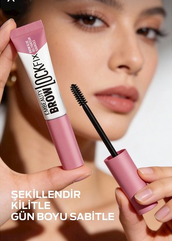 Pastel Pembe Maskara - Görsel 3