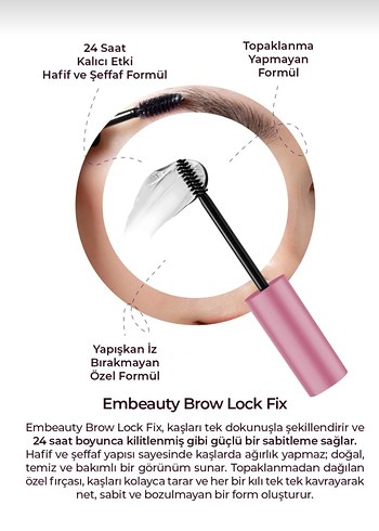 Pastel Pembe Maskara - Görsel 4