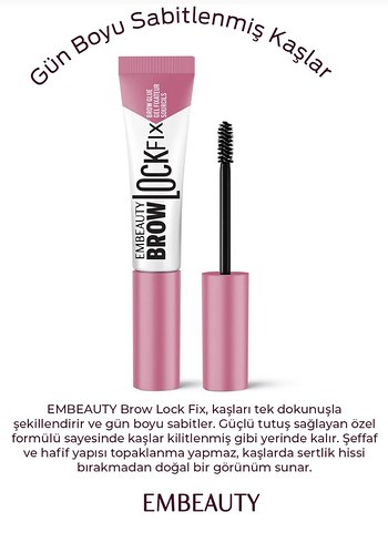 Pastel Pembe Maskara - Görsel 2