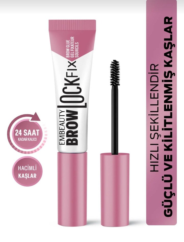 Pastel Pembe Maskara - Görsel 5