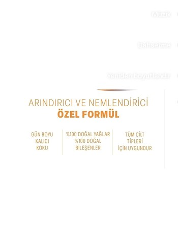 Doğal Mango Kokulu Duş Jeli 400 ml - Görsel 4