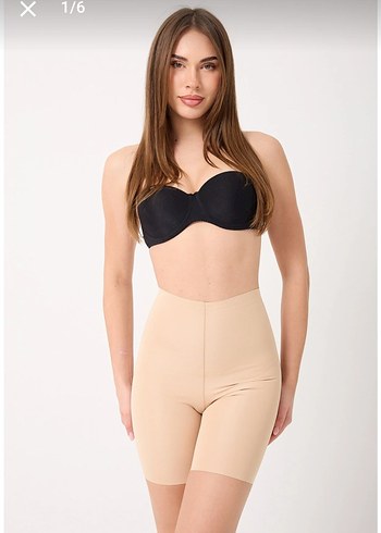 Bej Minimalist Mini Kadın İçlik korse - Görsel 6