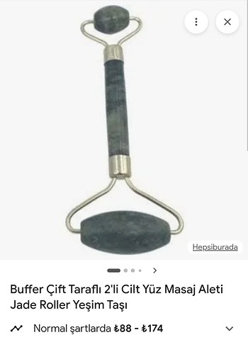 Yeşim Taşlı Yüz Masaj Aleti - Görsel 4