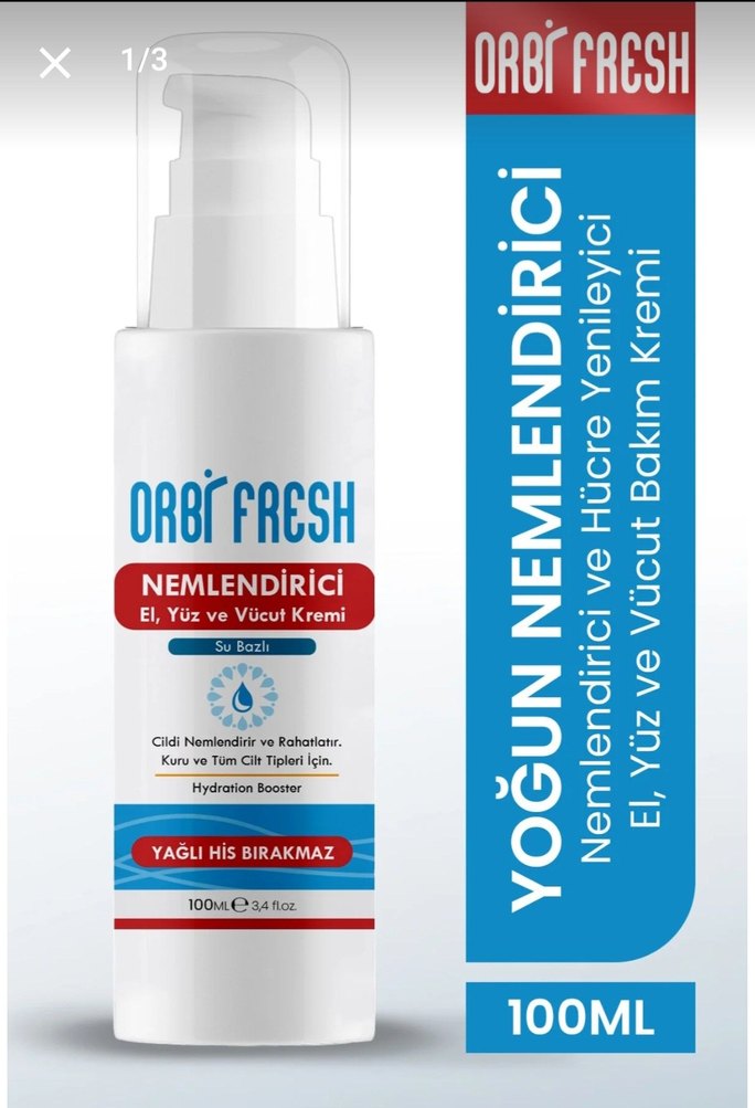 Orbfresh Nemlendirici El, Yüz ve Vücut Kremi - Görsel 3