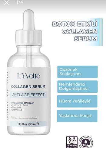 Yaşlanma Karşıtı Kolajen Serum - Görsel 4