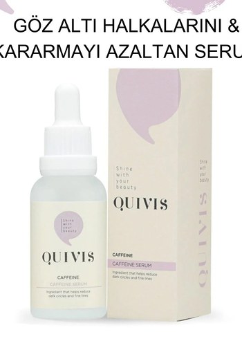Quivis Kafein göz Serumu Kadınlar İçin - Görsel 6