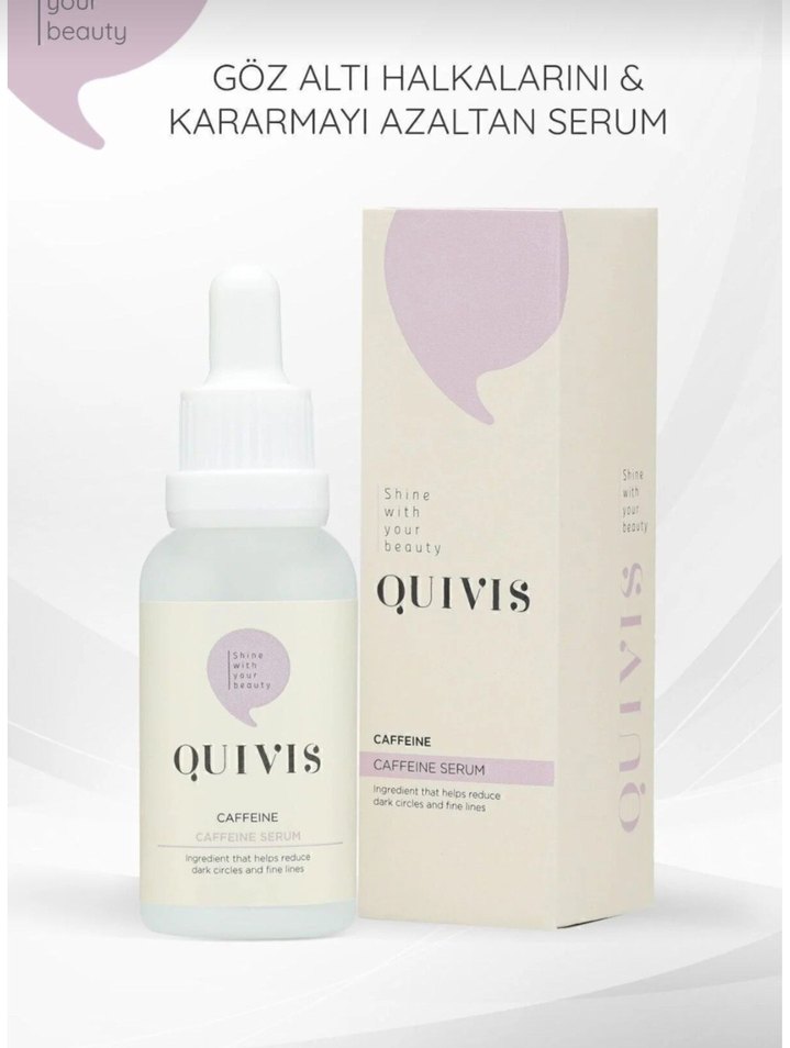 Quivis Kafein göz Serumu Kadınlar İçin - Görsel 5