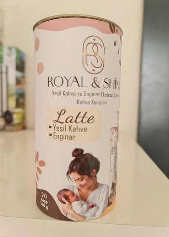 Royal & Shine Latte Yeşil Kahve Enginar 140g - Görsel 10