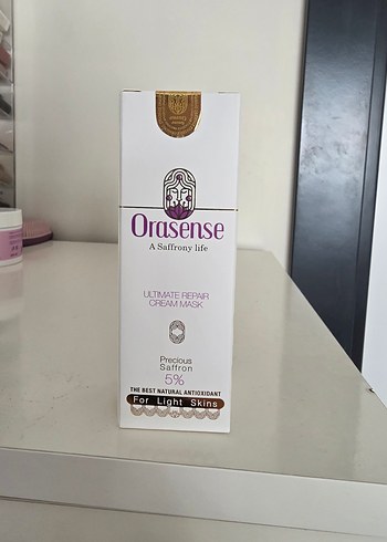 Orasense Onarici Krem Maske. Safran Özlü Yaşlanma Karşıt Yatıştı - Görsel 8
