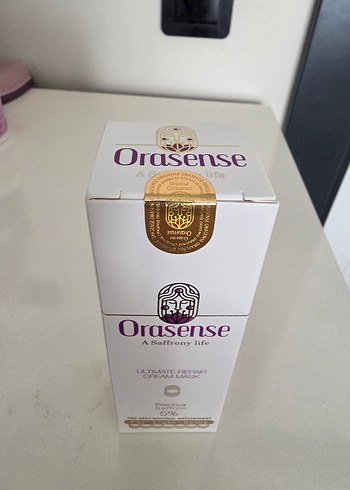 Orasense Onarici Krem Maske. Safran Özlü Yaşlanma Karşıt Yatıştı - Görsel 7