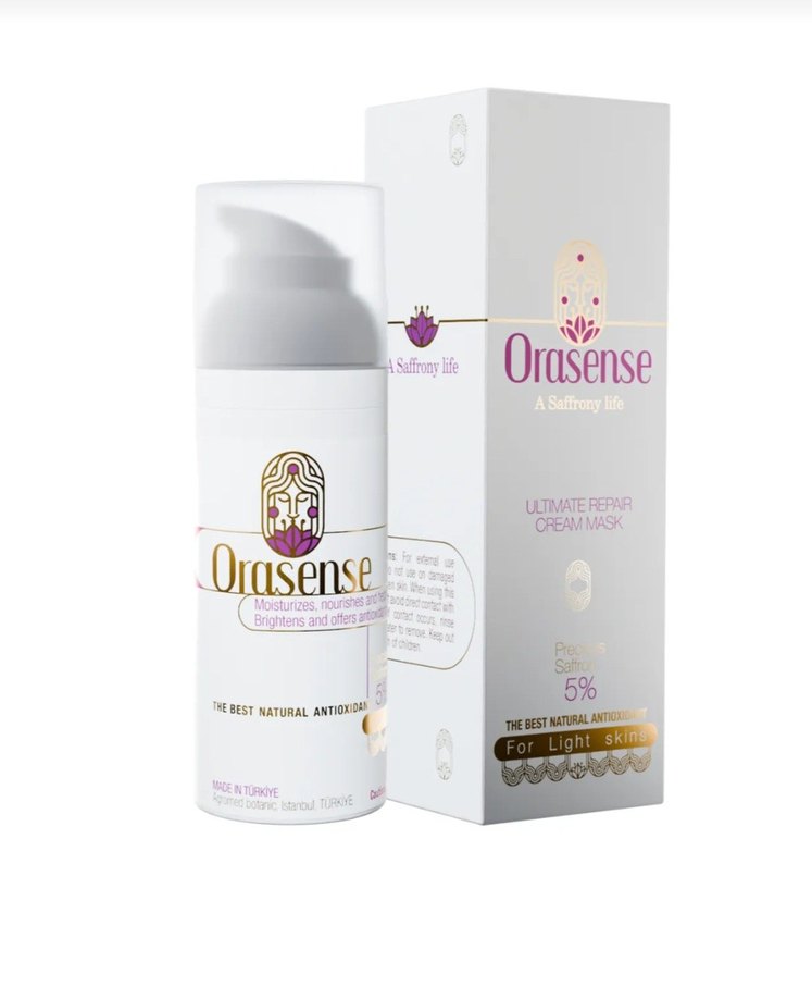 Orasense Onarici Krem Maske. Safran Özlü Yaşlanma Karşıt Yatıştı - Görsel 2