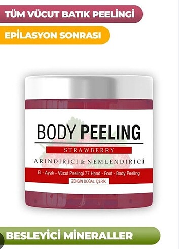 Beden Eslbeauty Vücut Peelingi Epilasyon Öncesi Sonrası