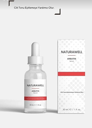 Naturawell Arbutin %2 Hyaluronic Acid Serumu 30ml
