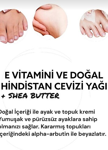 Diğer Eslbeauty Ayak & Topuk Catlak Onarici Krem Beyazlatcı Etkili Uzm