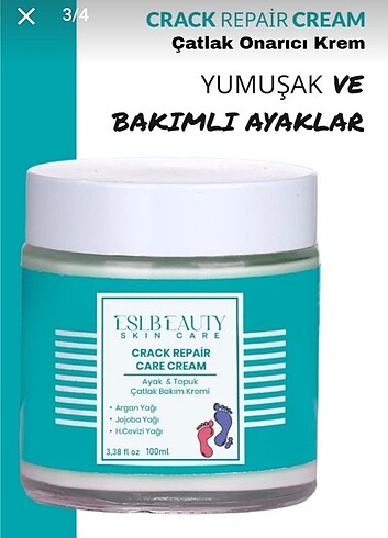 Beden Eslbeauty Ayak & Topuk Catlak Onarici Krem Beyazlatcı Etkili Uzm