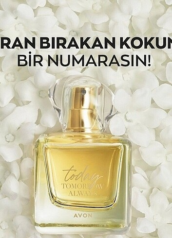  Beden 4 adet Avon today kadın parfüm