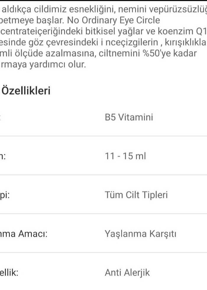 No ordinary eye contour göz ampulleri - Görsel 4