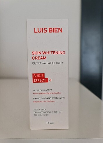 Luis bien cilt beyazlatıcı krem