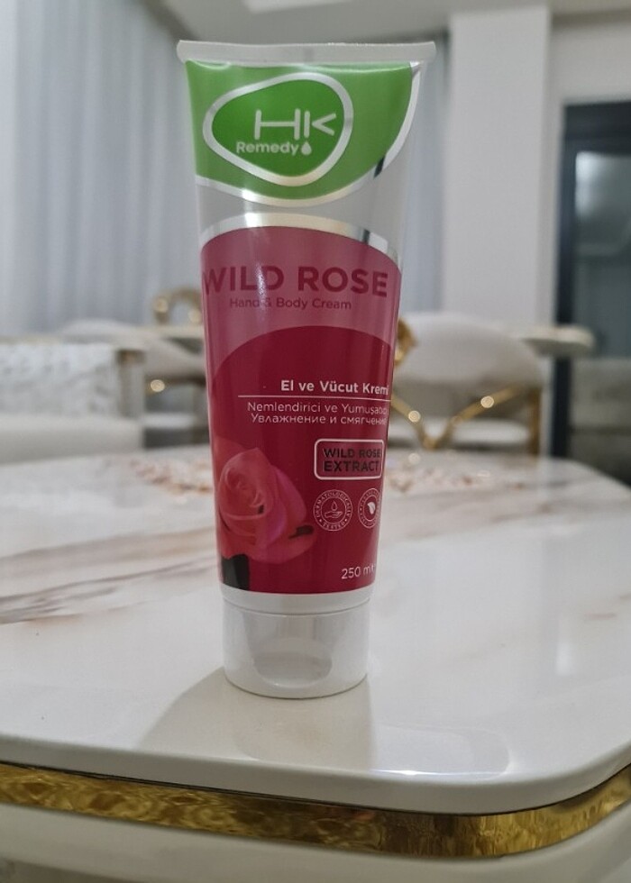 HK Remedy Gül El Yüz ve Vücut Kremi 250 ml - Görsel 4