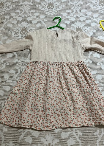 Kız Çocuk Bohem Uzun Kollu Triko Elbise - Görsel 5