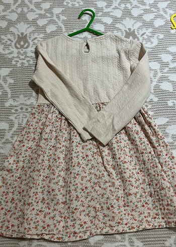 Kız Çocuk Bohem Uzun Kollu Triko Elbise - Görsel 6