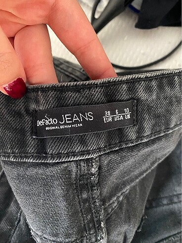 wide leg jeans gri