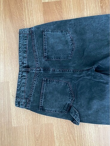 38 Beden gri Renk wide leg jeans gri