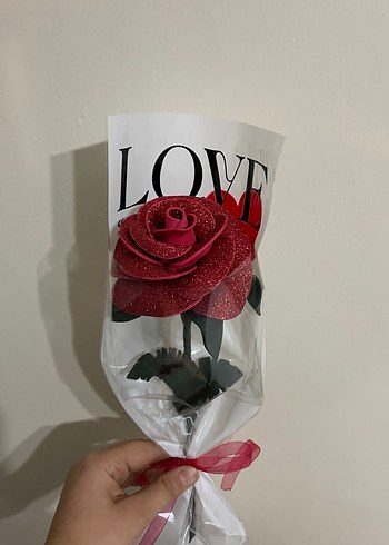 Koyu Kırmızı Gül - Görsel 2