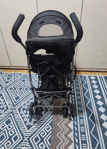 15-36 kg Beden Siyah Katlanabilir Bebek Arabası