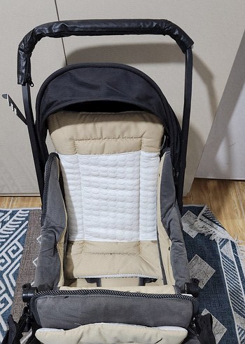 9- 36 kg Beden siyah Renk Siyah Bebek Arabası Katlanabilir ve Rahat