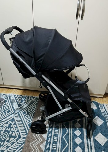 Siyah Bebek Arabası Katlanabilir Model - Görsel 3