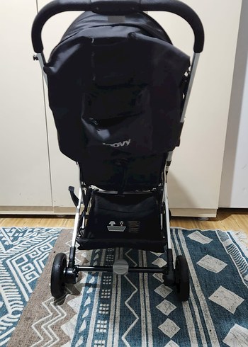 Siyah Bebek Arabası Katlanabilir Model - Görsel 4