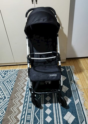 Siyah Bebek Arabası Katlanabilir Model - Görsel 2