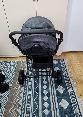 Gri Bebek Arabası - Görsel 5