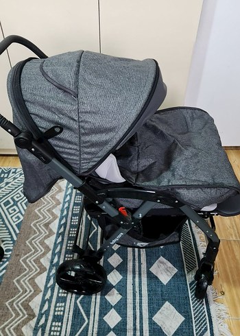 Gri Bebek Arabası - Görsel 4