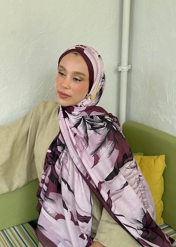Diğer Bohem Mor Kadın Şal