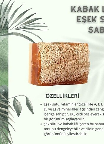 Kabak lifli sabun