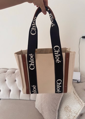 Bej Süet Chloé Omuz Çantası - Görsel 4