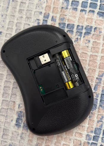 Kompakt Siyah Kablosuz Mini Klavye - Görsel 2