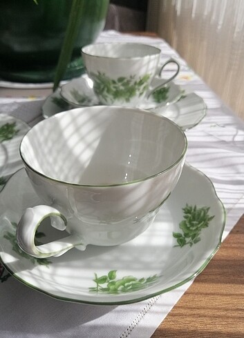ZG BAVARİA Trio (pasta tabaklı) çay yada kahve fincanı 
