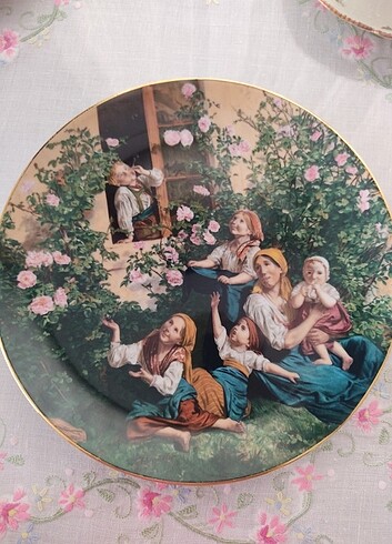 Kaliteli porselen üzeri aile görselli tablo