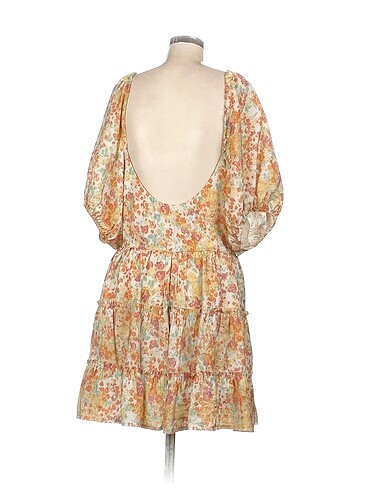 l Beden BSL FASHION Kısa Elbise %70 İndirimli.