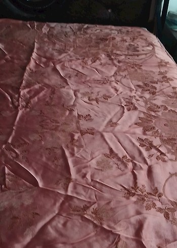 Parlak Pembe Düz Yatak Örtüsü - Görsel 5